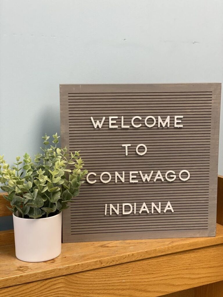 Indy Room Sign